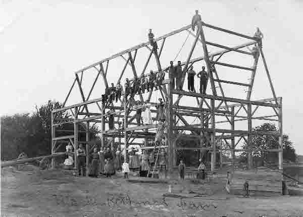 Wade Rethmel Barn Raising