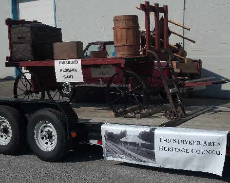 SAHC Parade Float With Depot Cart