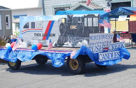 Quadco Float in Summerfest Parade